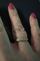 To show me your engagement rings?