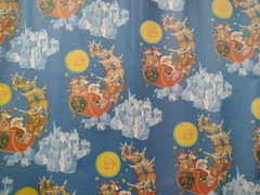 What to do with mum's vintage Christmas paper