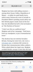 Meghan Markle ANL court appeal. Thread 2.