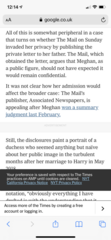 Meghan Markle ANL court appeal. Thread 2.