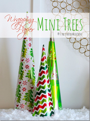 What to do with mum's vintage Christmas paper