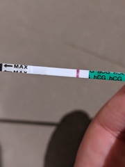 11/12DPO.... V v faint positive???