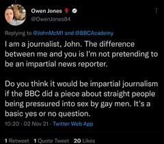 BBC responds to backlash to article about lesbians being pressured into sex by some trans women