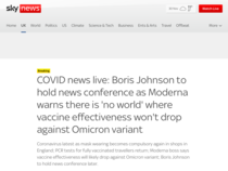 So what's the news conference going to be about?