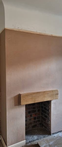 Pink paint for living room