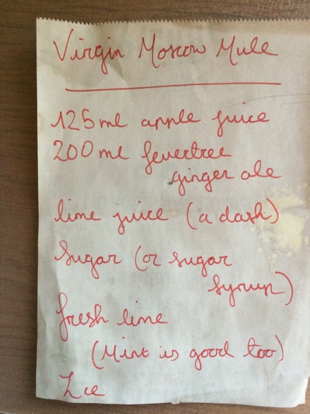 Anyone know any good mocktails?