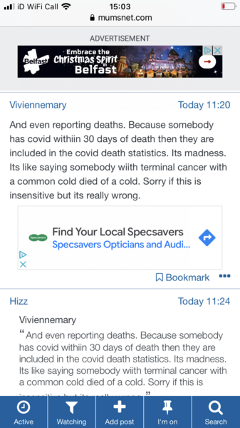 Adverts IN people’s posts