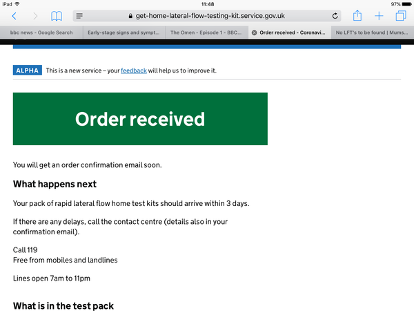 No LFT's to be found