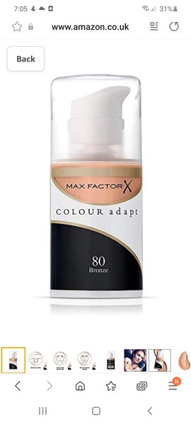 Max factor makeup