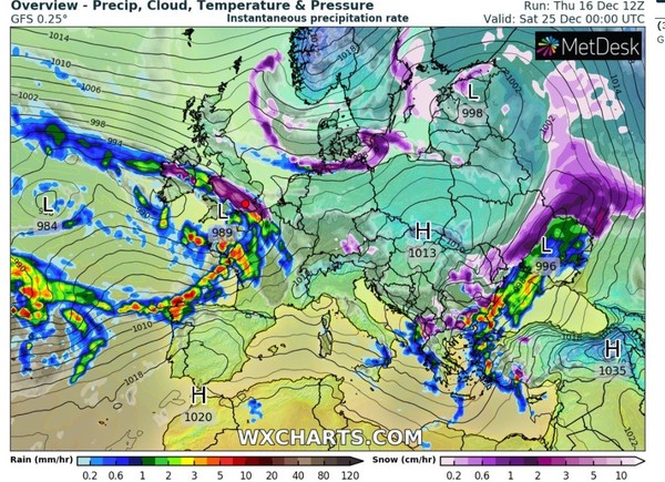 The Mumsnet Christmas Weather thread.