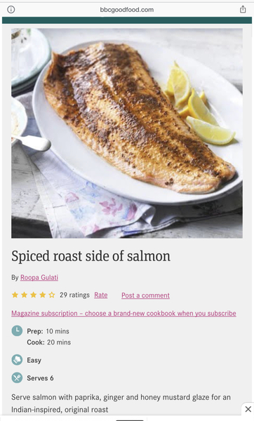 Nice fish main for Christmas