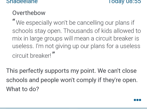 A 2-week 'circuit breaker' could be coming after Christmas