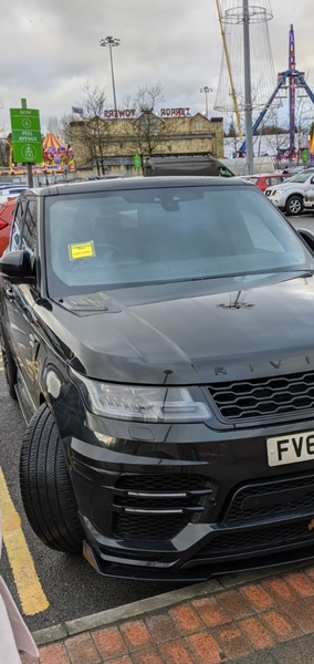 Asked someone to move from the disabled bay