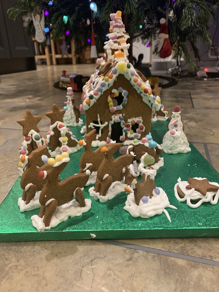 Show us your gingerbread house?