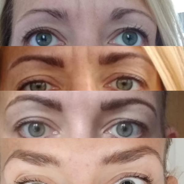 Sick of drawing in my eyebrows