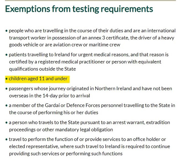 Travelling from Ireland to uk in few days