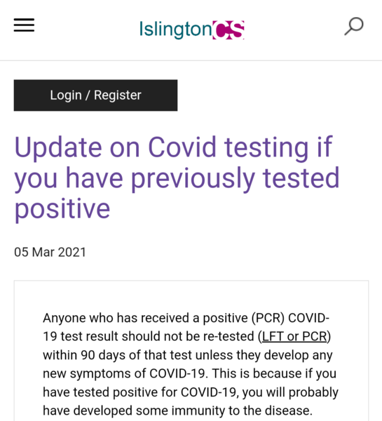 If you can test positive up to 90 days after catching it...