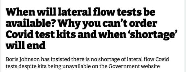 4 LFTs - 2 positive, 2 negative - chance of positive PCR?