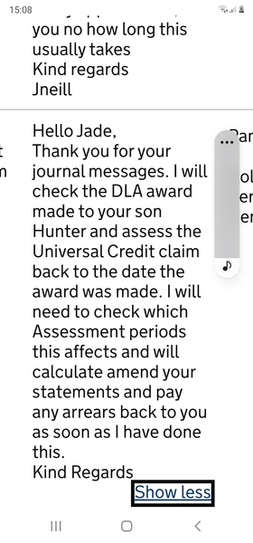 Waiting time for DLA Third Thread