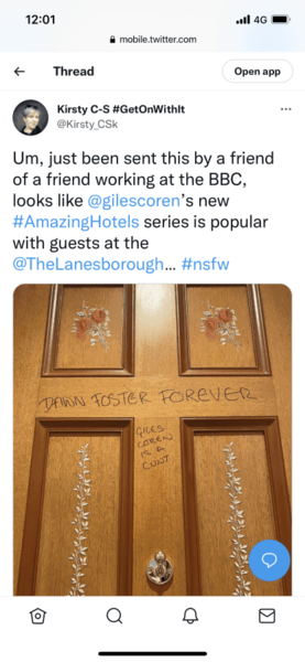 AIBU to feel really annoyed after seeing the trailer for Giles Coren’s new series on BBC2