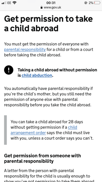 Going on holiday next April ...