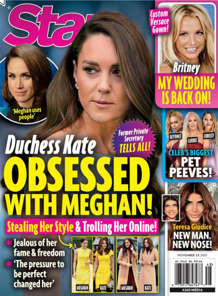 The Star Claim Kate is Seething with Jealousy over Meghan