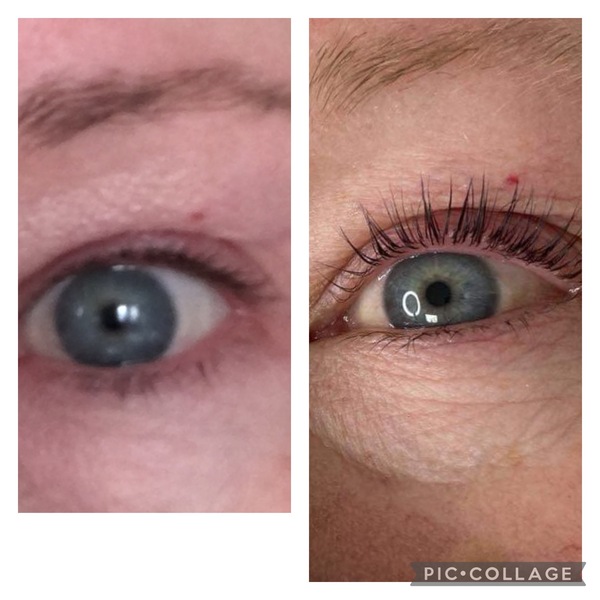 Feel unattractive after false eyelashes came off