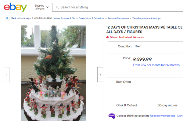 To remind everyone of the little Christmas gem on ebay, that no-one has bought yet.