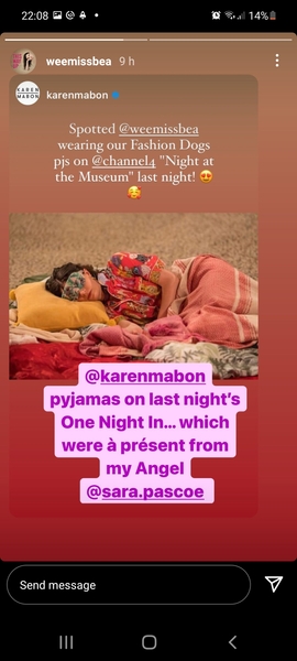 Aisling Bea's PJs (Night At The Museum C4)