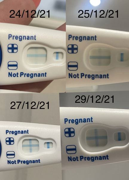 Christmas Day BFP but worried..