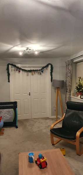 How do I make my shitty Christmas garland look less shitty?