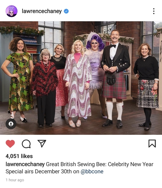 Great British sewing bee outfit