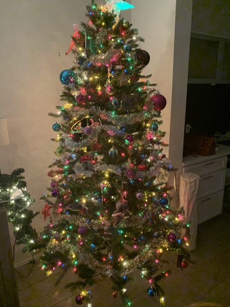 Is your Christmas tree coordinated glory or a mismatch of decorations from the years?