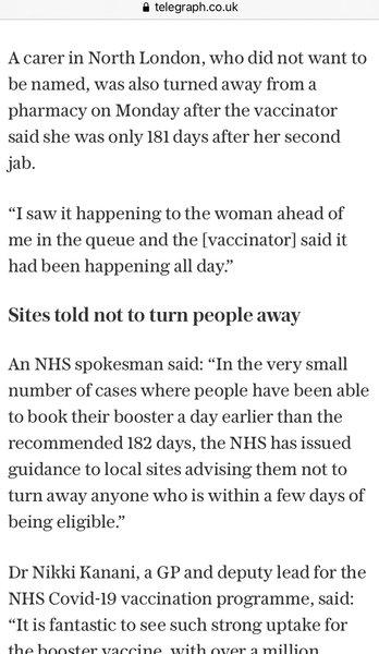 A day after turning away many of us for boosters we're told boosters are the best protection against omicron