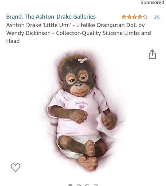 My eyes,my eyes! Reborn doll with a twist horror