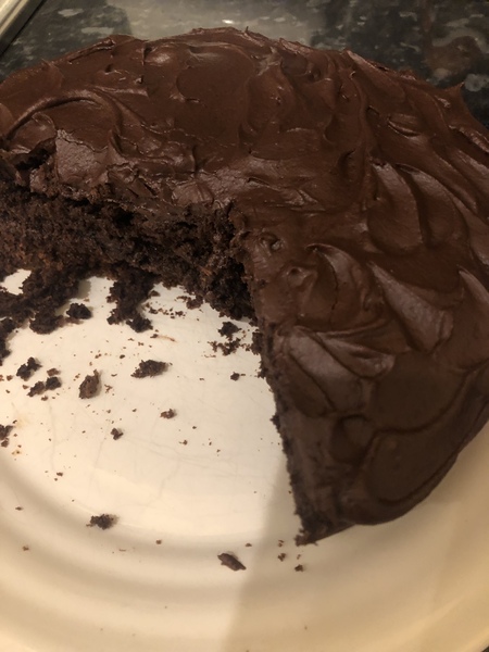 Cake - forgot the sugar