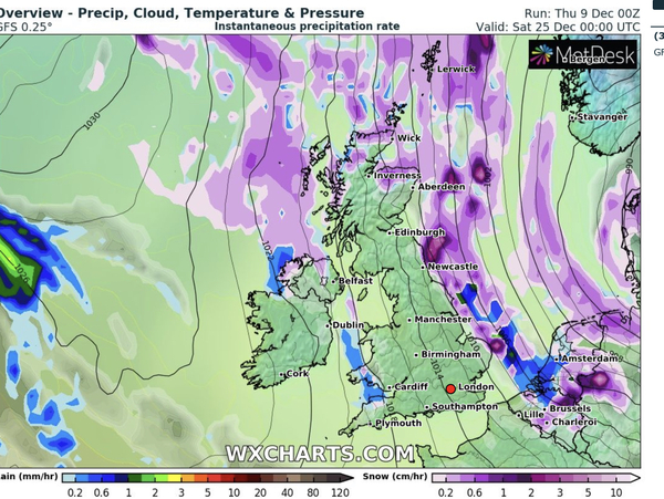 The Mumsnet Christmas Weather thread.