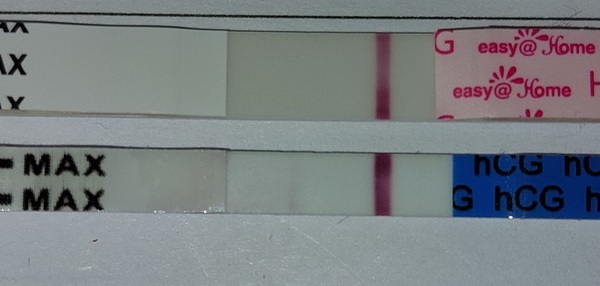 Start of a positive or faulty test ?