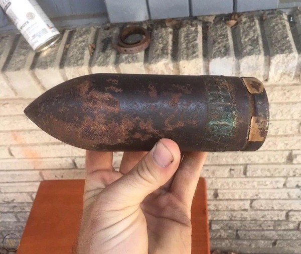 Bomb squad called after man had explosive shell stuck in rectum