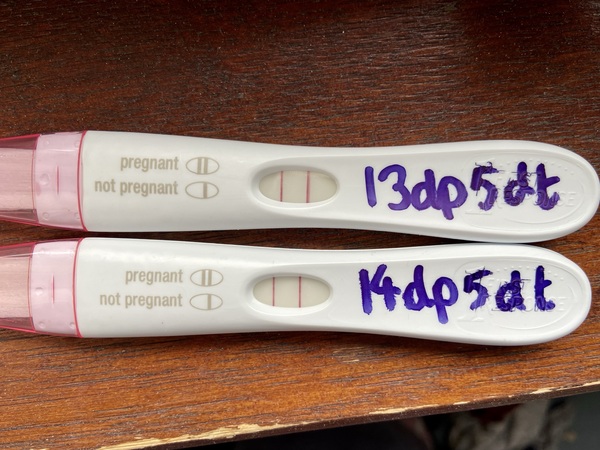 3dp5dt and I have no symptoms this time. I can’t tell if this is a good or bad thing!
