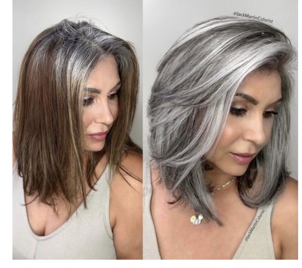 To dye or not to dye? Greying hair…