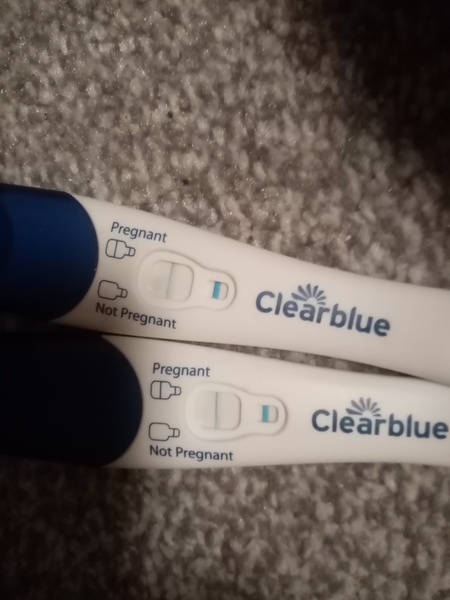 Evap lines on Clearblue