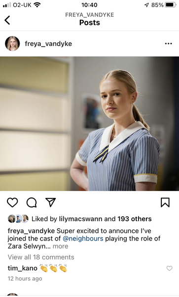Neighbours Spoilers.  Will Elly go to jail?  Will Bea pen a new song about the mine?  Who's going to keep Asteroid?  How will we cope on two episodes a week?  Will they all go into lockdown?