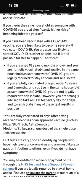 To think rates are going down because people are choosing not to have PCRs?