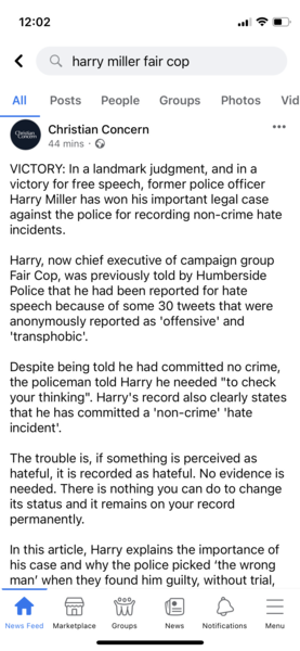 Miller v College Of Policing