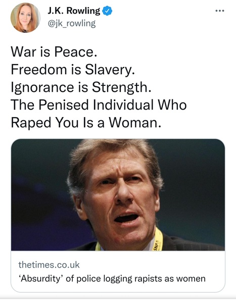 Rapes committed by women - JKR got me thinking