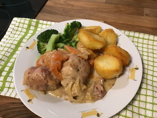 What's for dinner, supper, tea tonight?