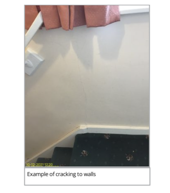 1st house with problems in survey