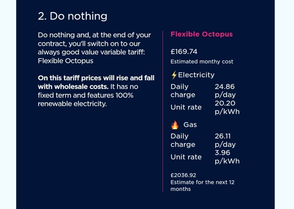 To be really concerned about energy prices