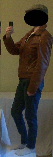 My first biker jacket: MN made me do it...